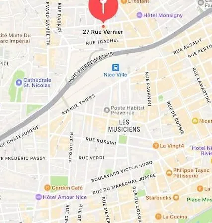 Charmant Appartement, En Plein Centre , Face A La Gare Centrale, Nice Centre Exterior photo